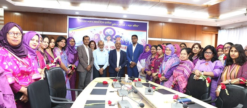 জনতা ব্যাংকে আন্তর্জাতিক নারী দিবস পালিত